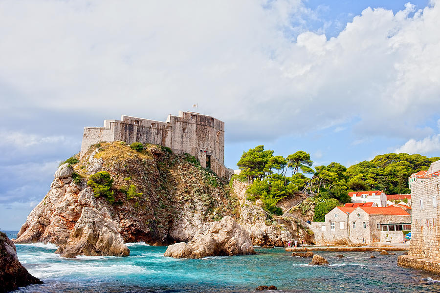 Fort Lovrijenac in Dubrovnik Photograph by Artur Bogacki
