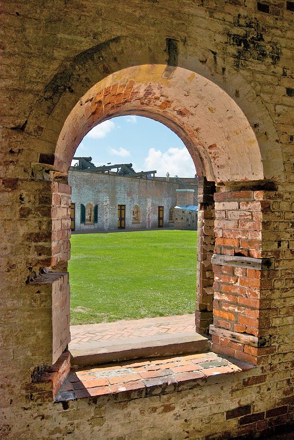 Fort Macon State Park 9081 Photograph by Michael Peychich