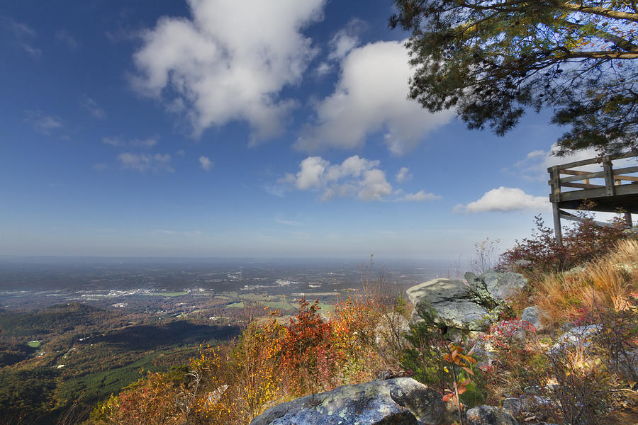 Fall Photograph - Fort Mountain by Debra and Dave Vanderlaan
