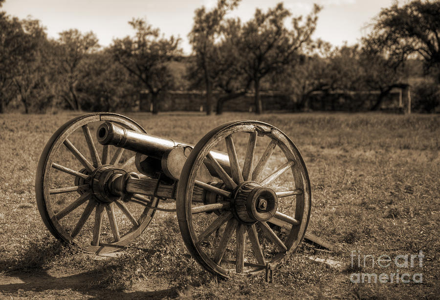 Fort Phantom Hill Cannon Photograph by Fred Lassmann