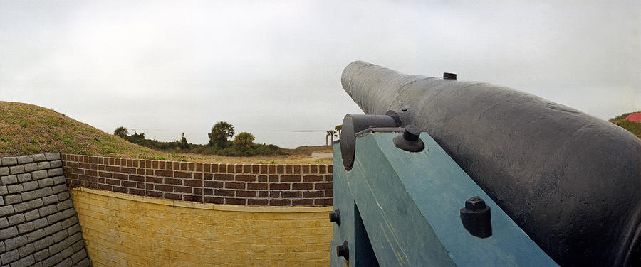 Fort Sumter from Fort Moultrie SC Photograph by Jan W Faul
