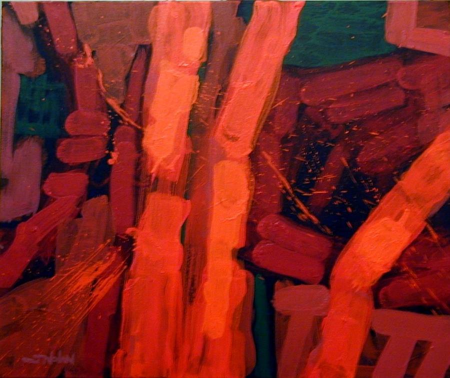 Abstract Painting - Fortissimo by John  Nolan