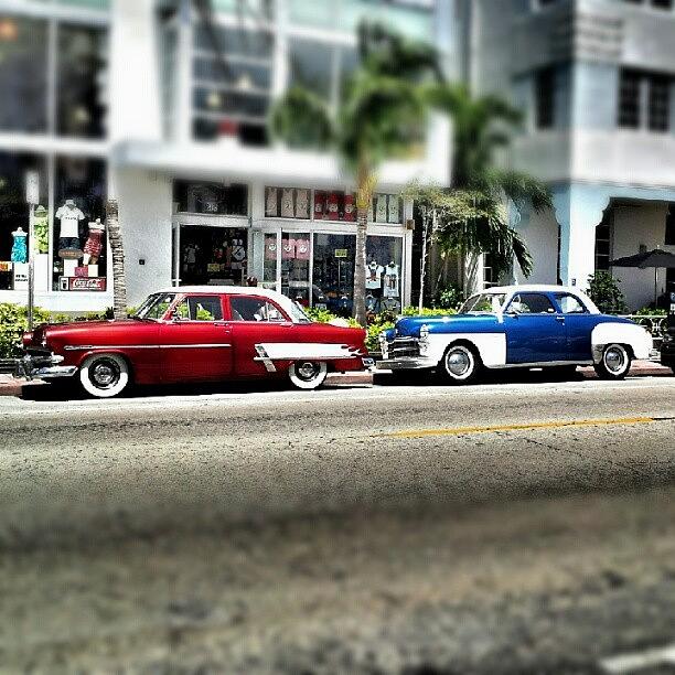 Summer Photograph - Found These #cool #cars Walking Down by Travis Albert