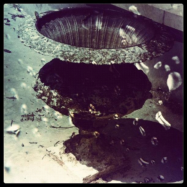 Summer Photograph - Fountain With No Water by Kristina Parker
