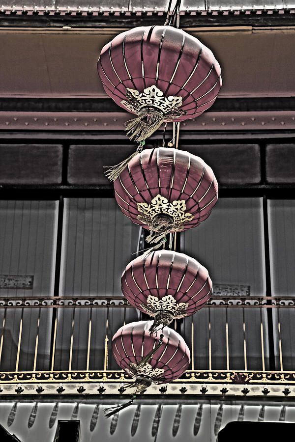 Four Lanterns Photograph by Kelley King