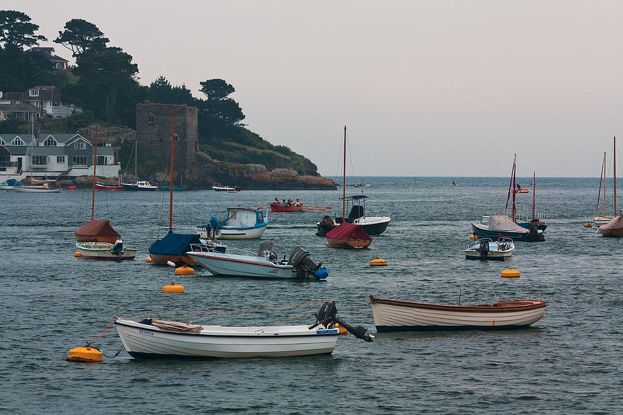 Fowey Harbour Photograph by Shirley Mitchell
