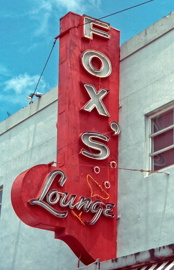Cocktail Photograph - Foxs Lounge by Matthew Bamberg