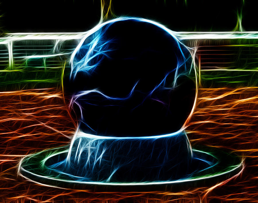 Fractalius Ball Digital Art by Maggy Marsh