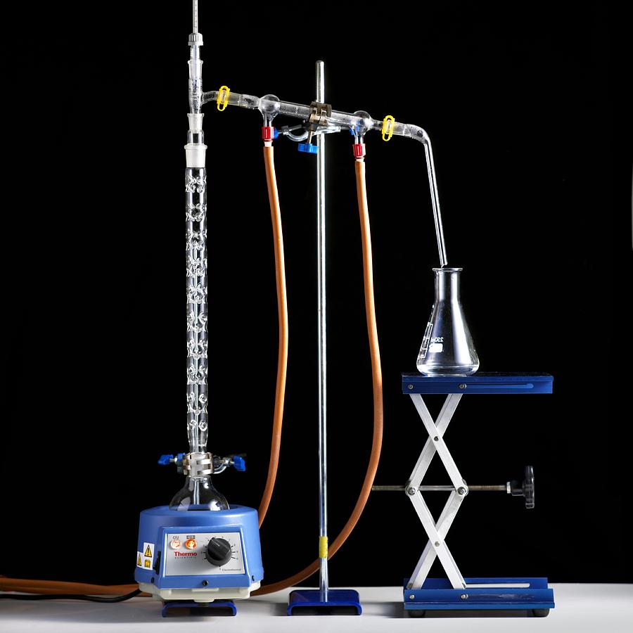 Fractional Distillation Apparatus Photograph by 