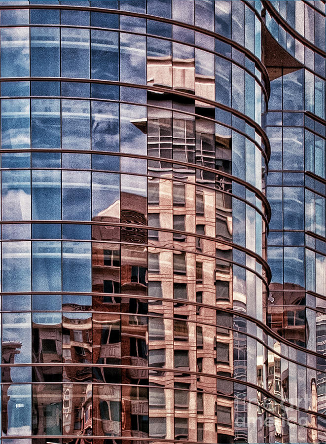 Fractured Facade Photograph by Jim Moore