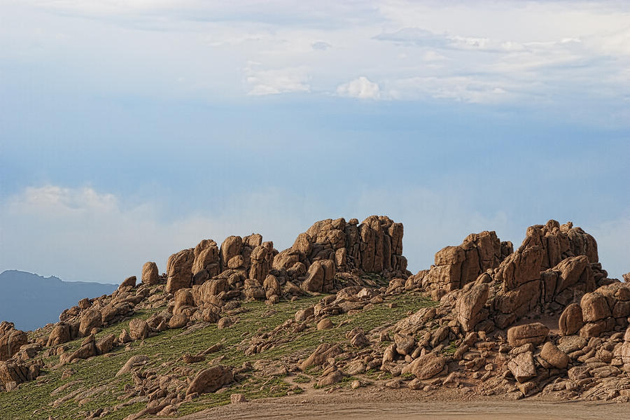 Fractured Rocks on Pikes Peak Photograph by Gregory Scott - Fine Art ...