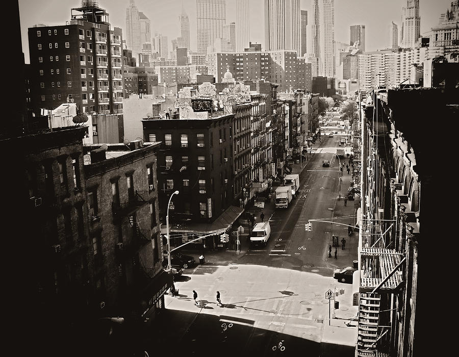 Fragments of History - Above a New York City Street Photograph by ...