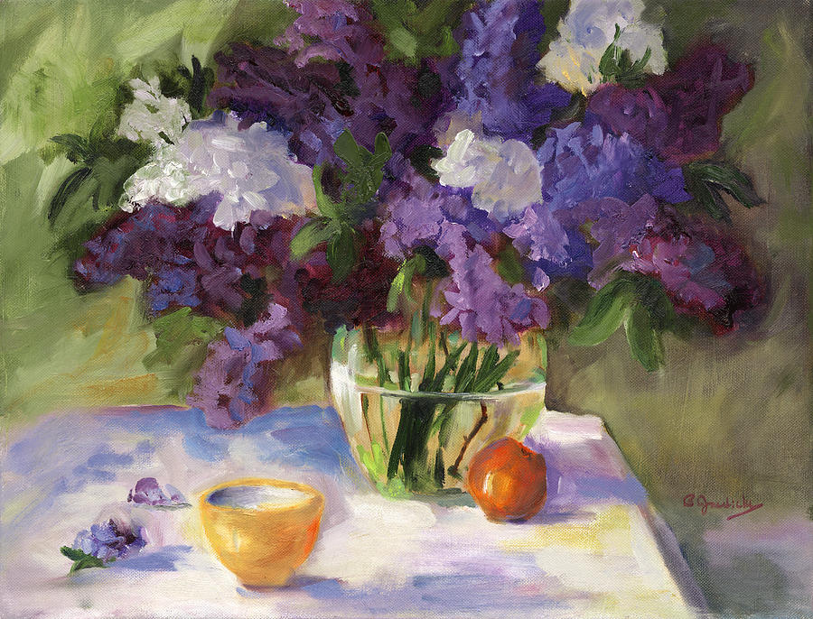 Fragrant Aroma Painting by Bette Jaedicke | Fine Art America