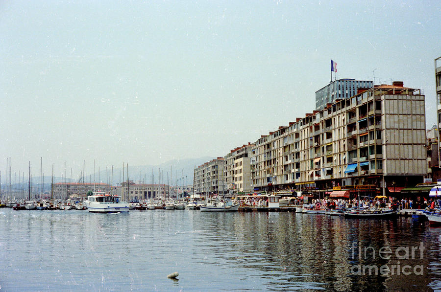 Boat Photograph - France in Spring 1981 by Thomas R Fletcher