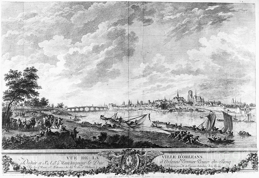 France: Orleans, 1766 Photograph by Granger