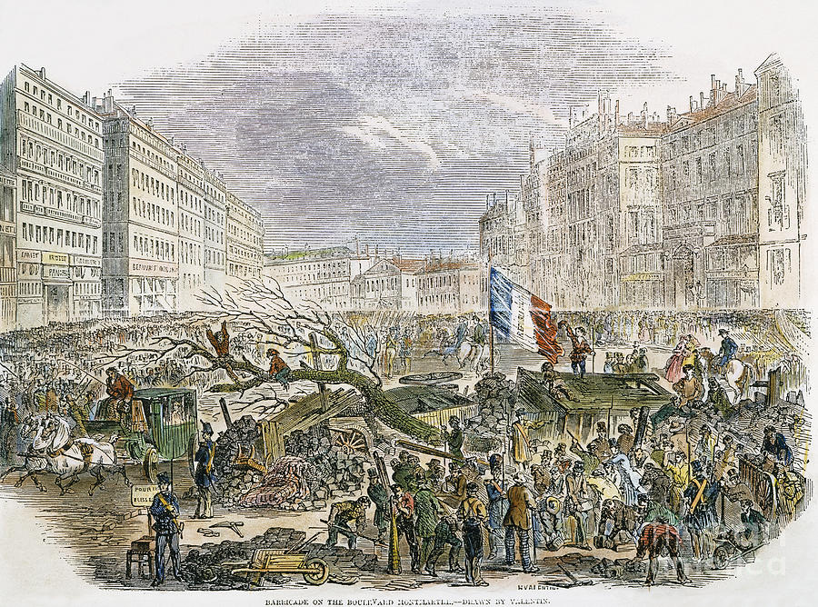 1848 Photograph - France: Revolution, 1848 by Granger 1848 Photograph - France: Revolution, 1848 by Granger