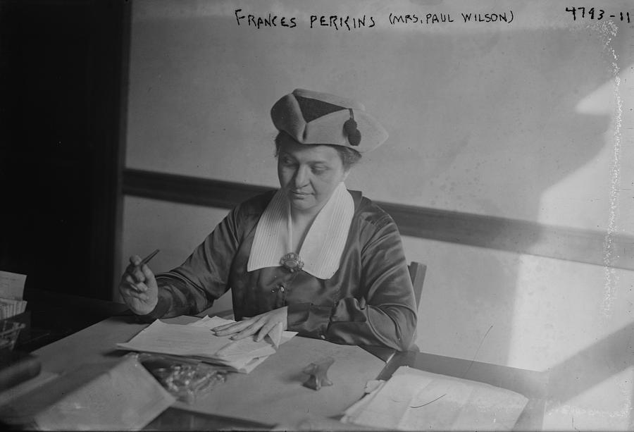 Us Presidents Photograph - Frances Perkins 1882-1965, U.s by Everett