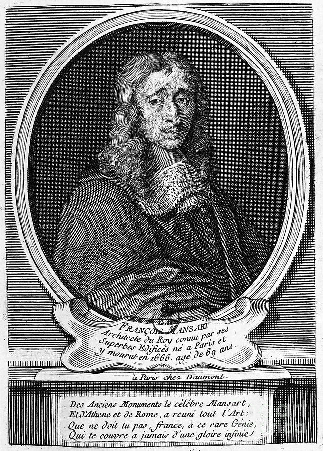 Francois Mansart (1598-1666) Photograph by Granger
