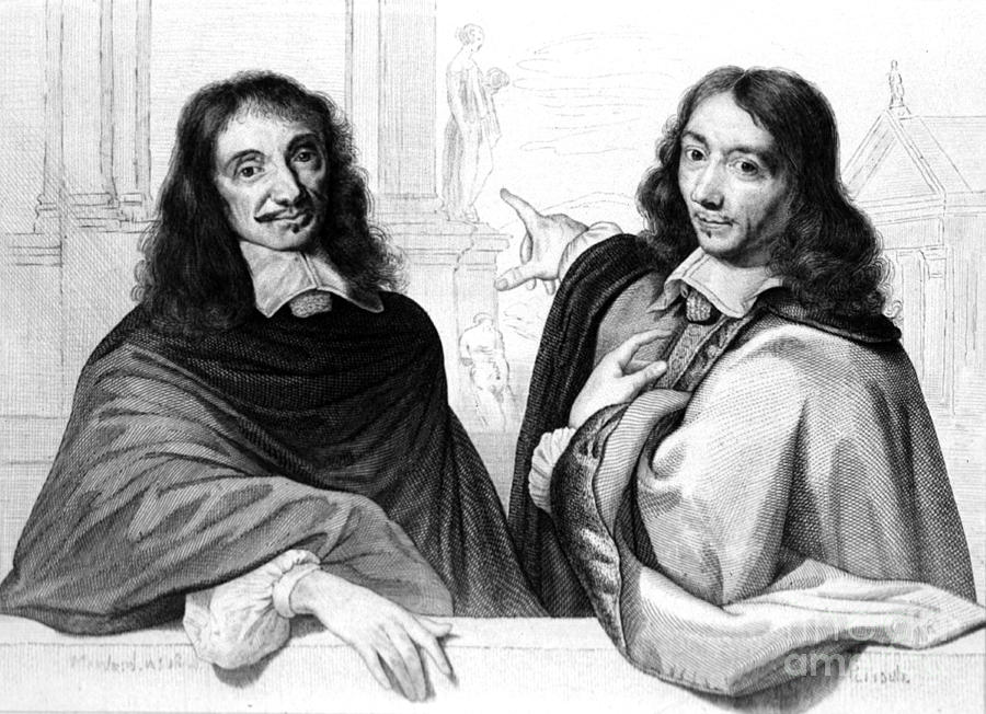 Francois Mansart And Claude Perrault Photograph by Science Source