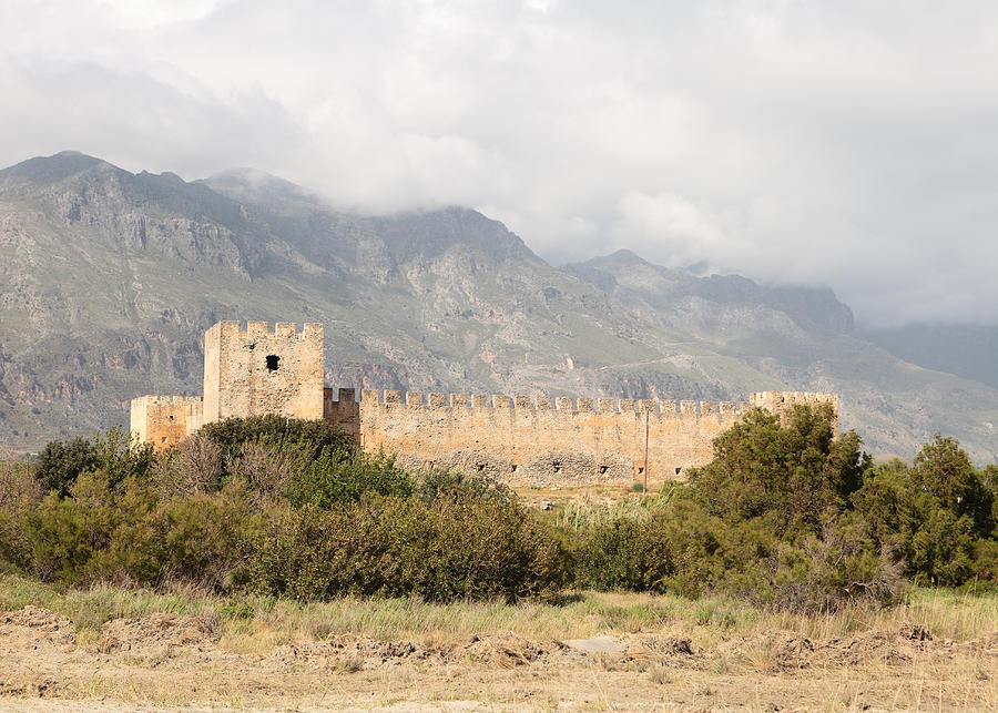 Frangokastello fort on Crete Photograph by Paul Cowan