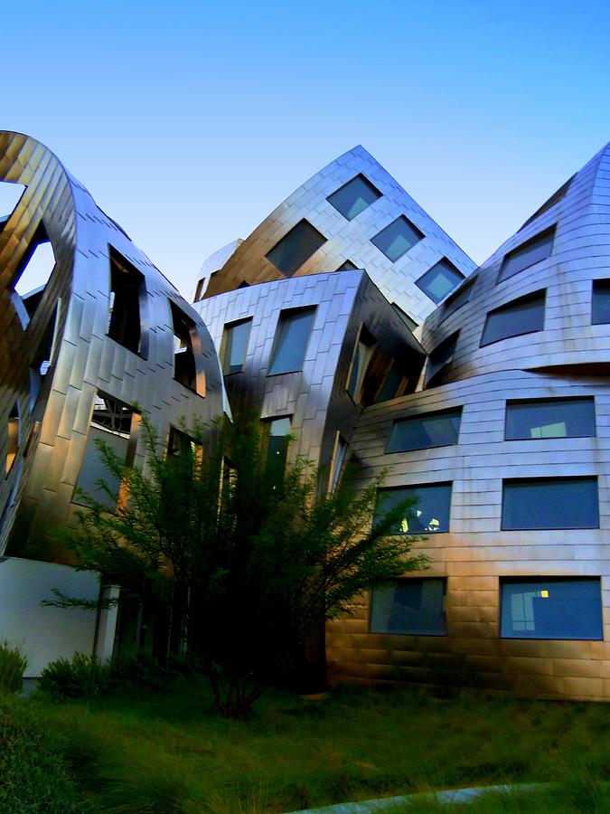 Architecture Photograph - Frank Gehry 5 by Randall Weidner