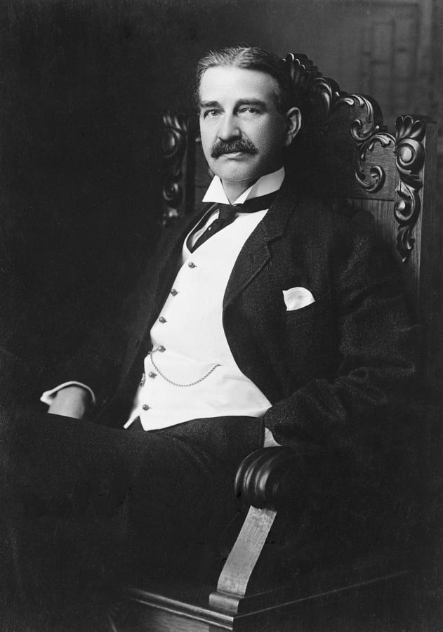 Portrait Photograph - Frank Lyman Baum 1856-1919 Wrote by Everett
