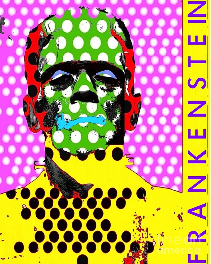 Frankenstein Digital Art by Ricky Sencion