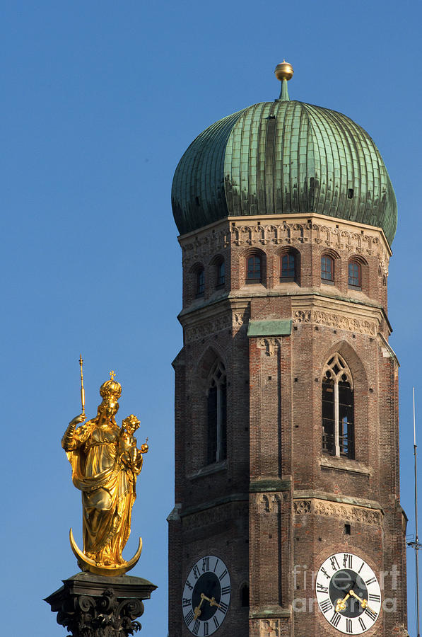 Frauenkirche Munich Photograph by Andrew  Michael
