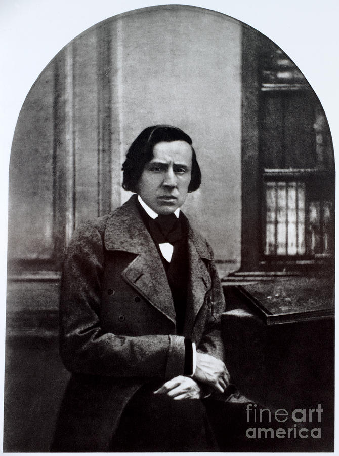 Frdric Chopin, Polish Composer Photograph by Photo Researchers, Inc.