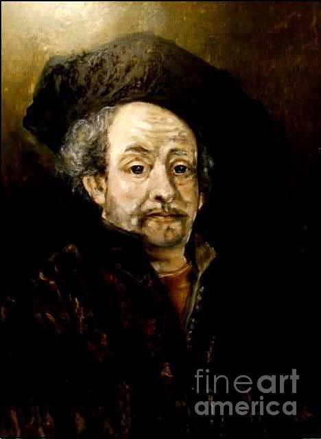 Free Rembrandt copy Painting by Tina Art
