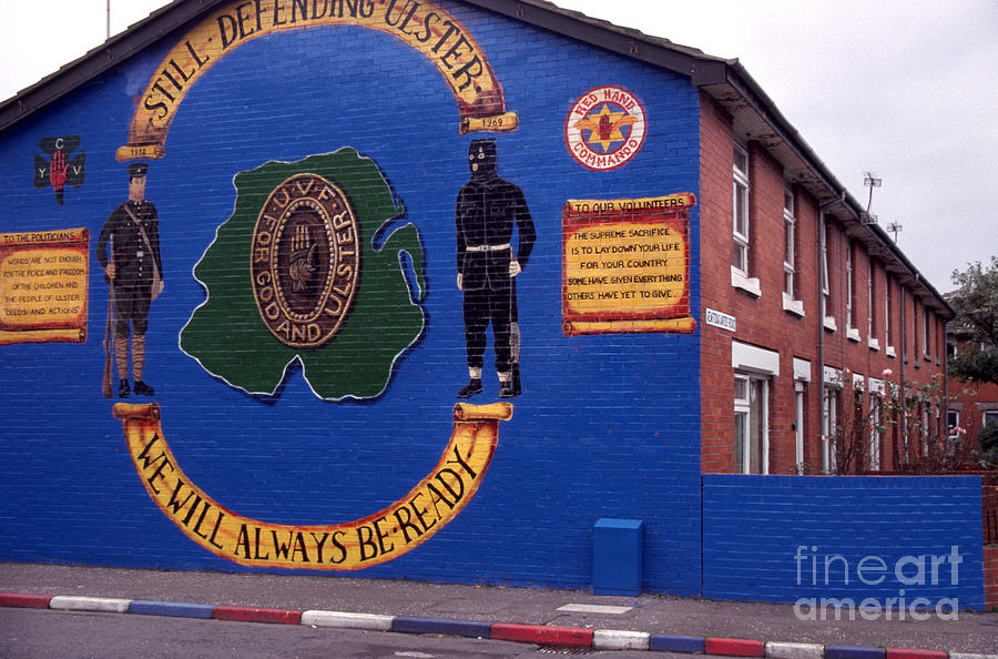 Freedom Corner Mural Belfast Northern Ireland Photograph by Thomas R Fletcher