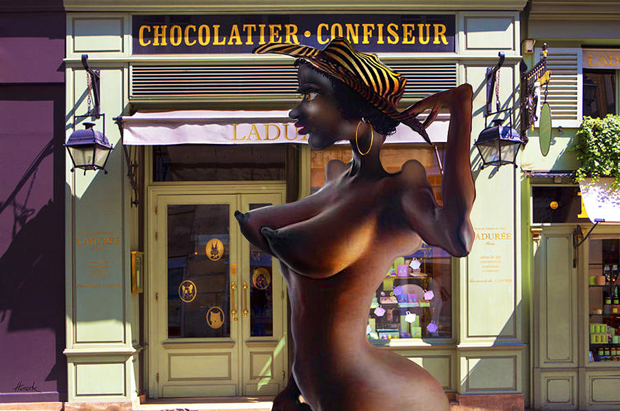 Chocolate Still Life Digital Art - French Chocolate by John Huneck