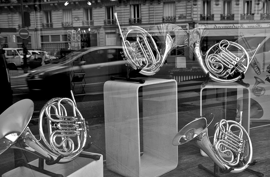 French Horns  Photograph by Eric Tressler
