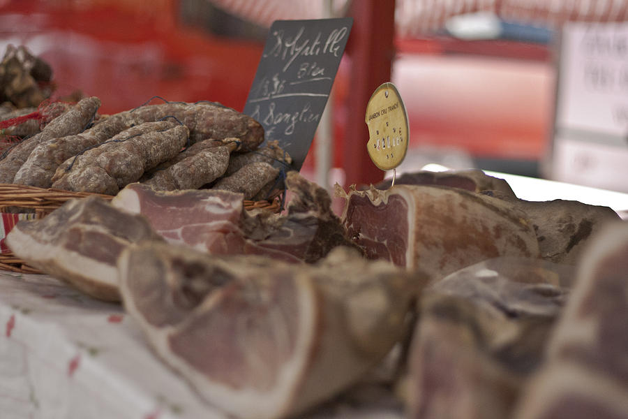 French Meats at the Market Photograph by Georgia Clare
