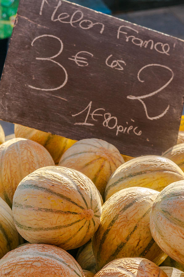 French Melons Photograph by Philippe Taka