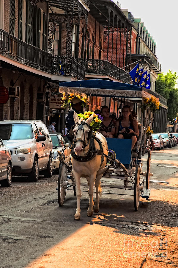 French Quarter Carriage Photograph
