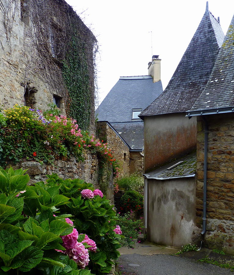 French Village Walkway Photograph by Carla Parris