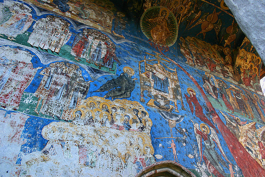 Fresco at Humor Monastery Photograph by Emanuel Tanjala