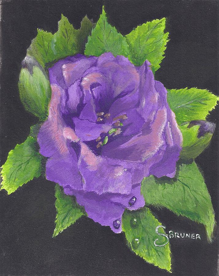 Fresh as a Rose Painting by Susan Bruner