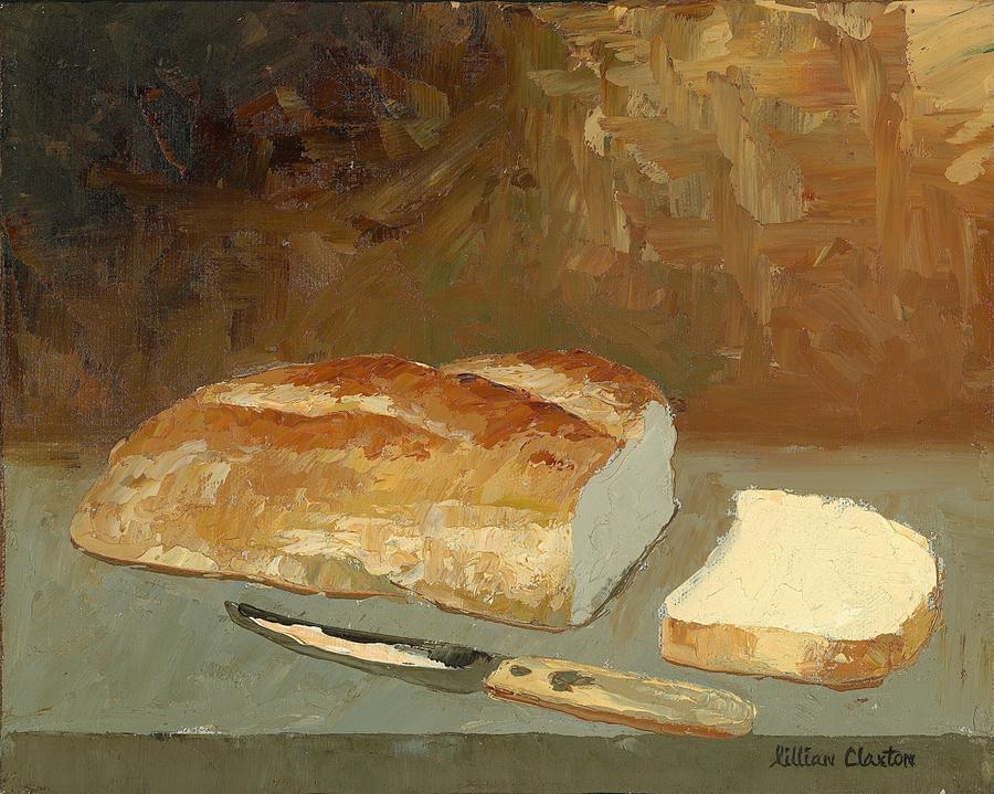 Fresh Bread Painting by Lillian Claxton - Fine Art America