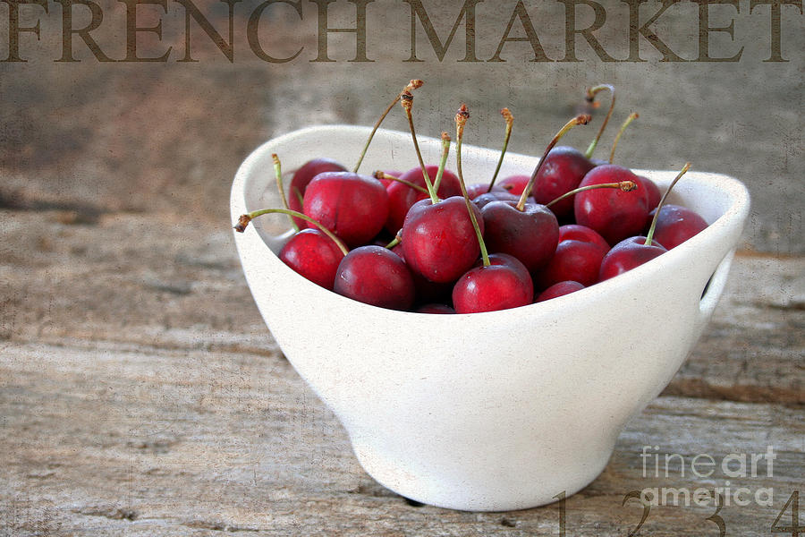 Fresh Cherries Photograph by Darren Fisher