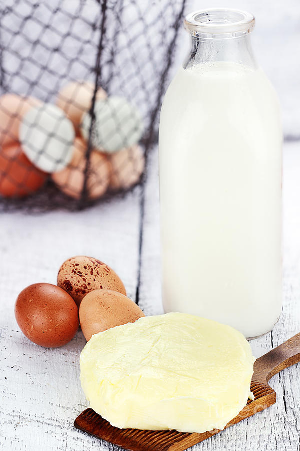 Fresh Dairy Products  Photograph by Stephanie Frey