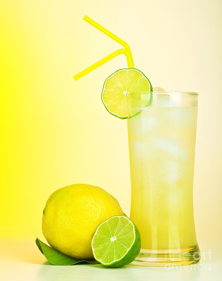 Fresh Lemon Juice Photograph By Anna Om