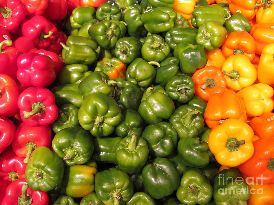 Vegetable Photograph - Fresh market series. Tricolor by Ausra Huntington nee Paulauskaite