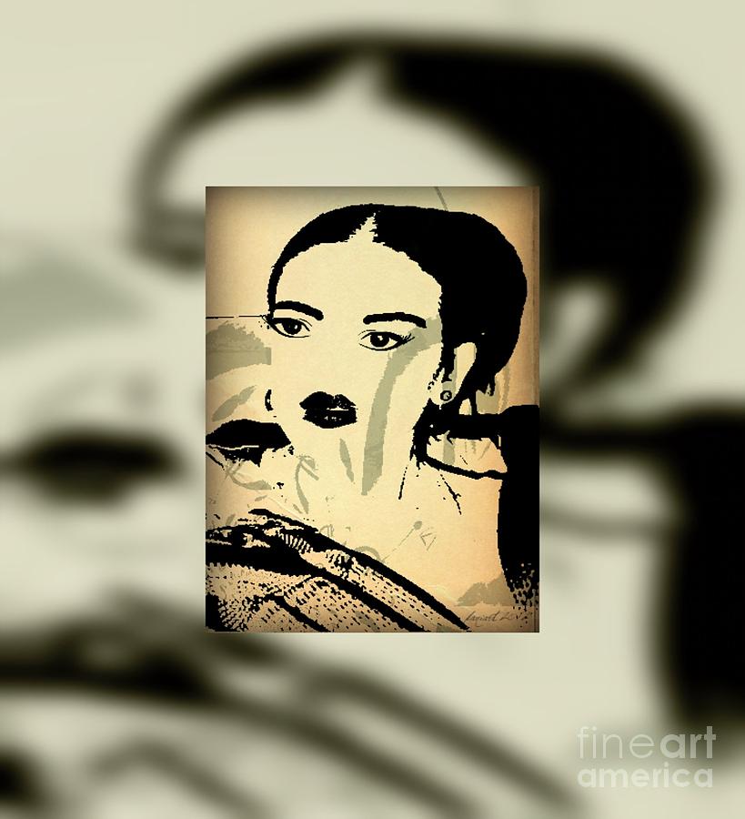 Frida in My Imagination Digital Art by Fania Simon