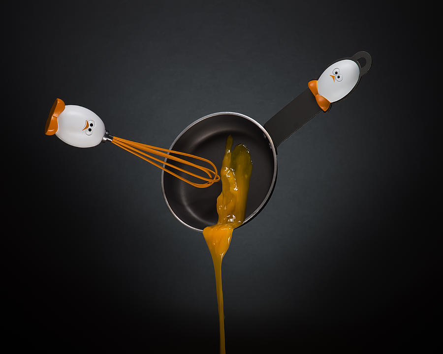 Egg Photograph - Fried by Noah Katz Egg Photograph - Fried by Noah Katz
