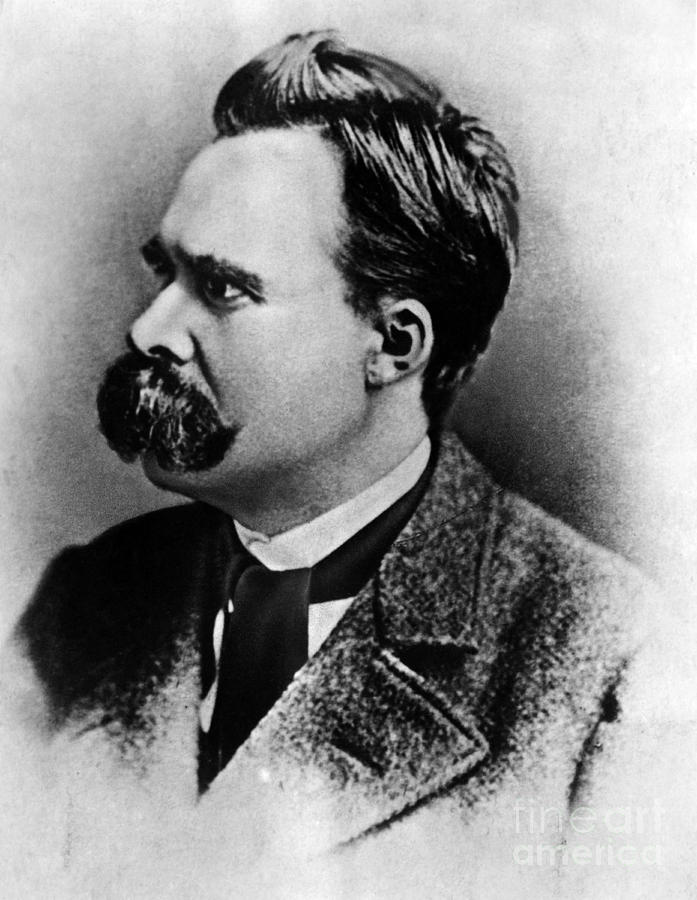 Friedrich Wilhelm Nietzsche, German Photograph by Omikron