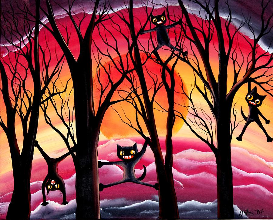 Acrylic Painting - Friends Forever by Angie Phillips Acrylic Painting - Friends Forever by Angie Phillips