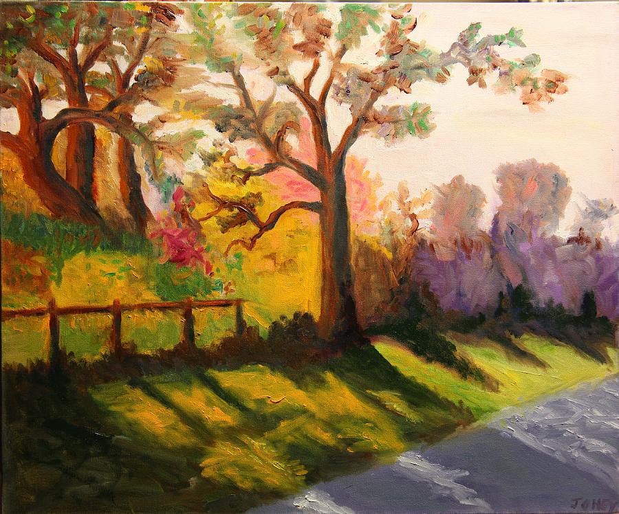 Fritess Road Painting by James Hey