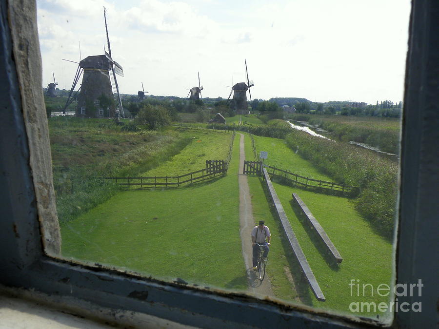 From a Windmill Window Photograph by Lainie Wrightson